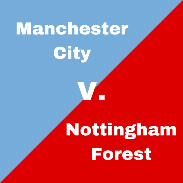 Manchester city v. Nottingham Forest Hospitality Tickets