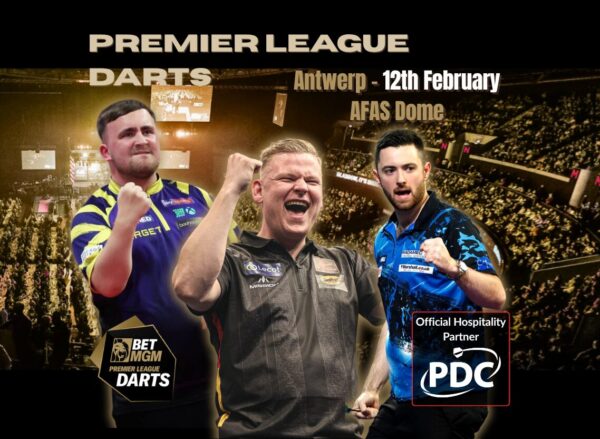 Premier League Darts Antwerp 2026 Official Hospitality