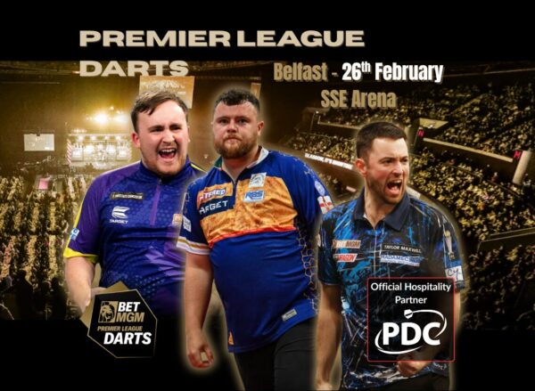 Premier League Darts Belfast 2026 Official Hospitality