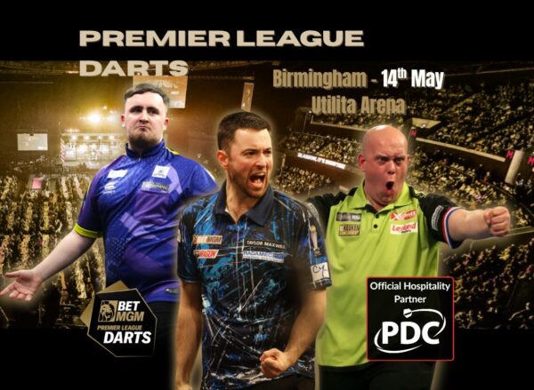 Premier League Darts Birmingham 2026 Official Hospitality