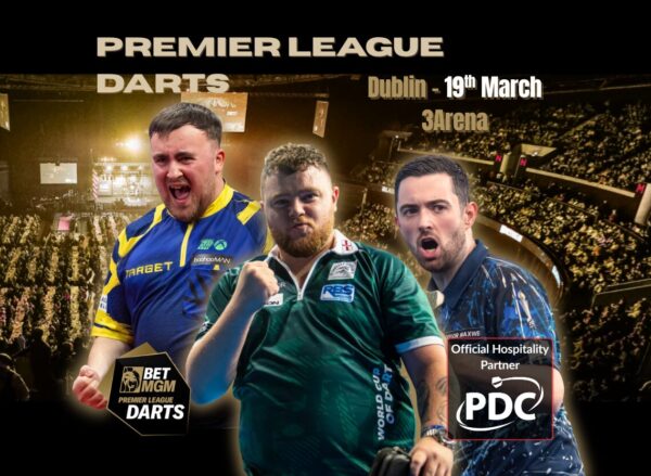 Premier League Darts Dublin 2026 Official Hospitality
