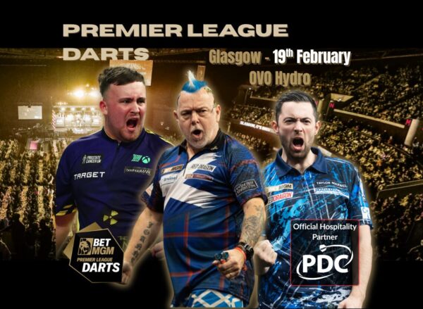 Premier League Darts Glasgow 2026 Official Hospitality
