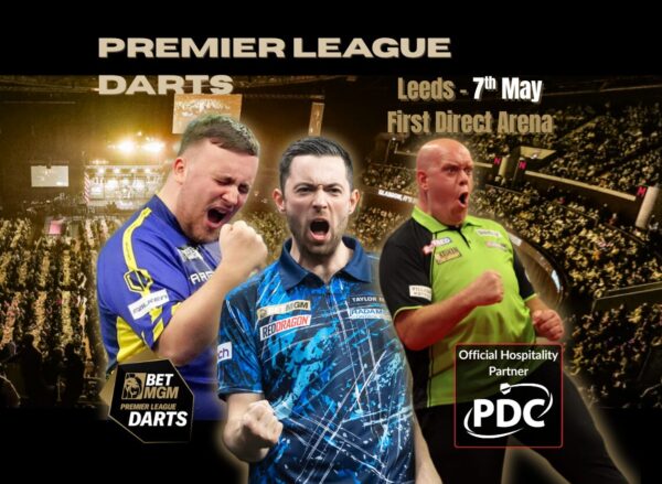Premier League Darts Leeds 2026 Official Hospitality