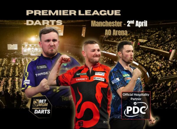 Premier League Darts Manchester 2026 Official Hospitality