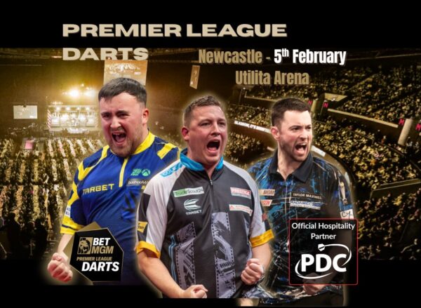 Premier League Darts Newcastle 2026 Official Hospitality