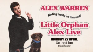 Alex Warren: Monday 27 April 2026