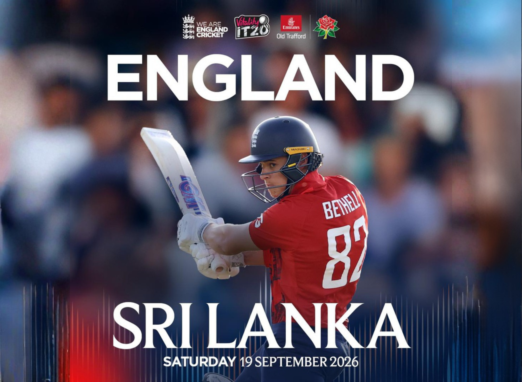 Cricket Lancashire - England-v-Sri Lanka-Cricket-T20