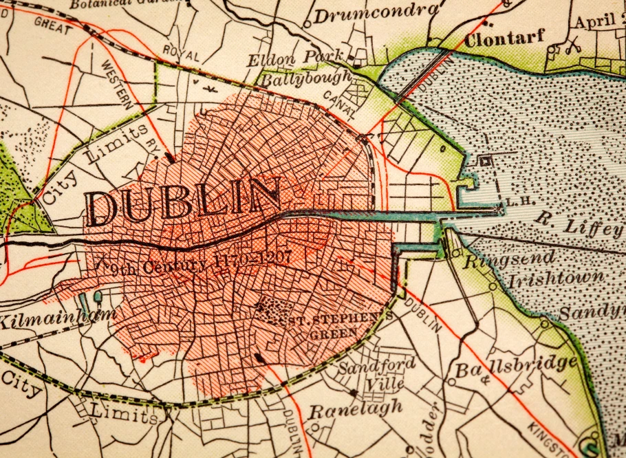 Dublin - Map