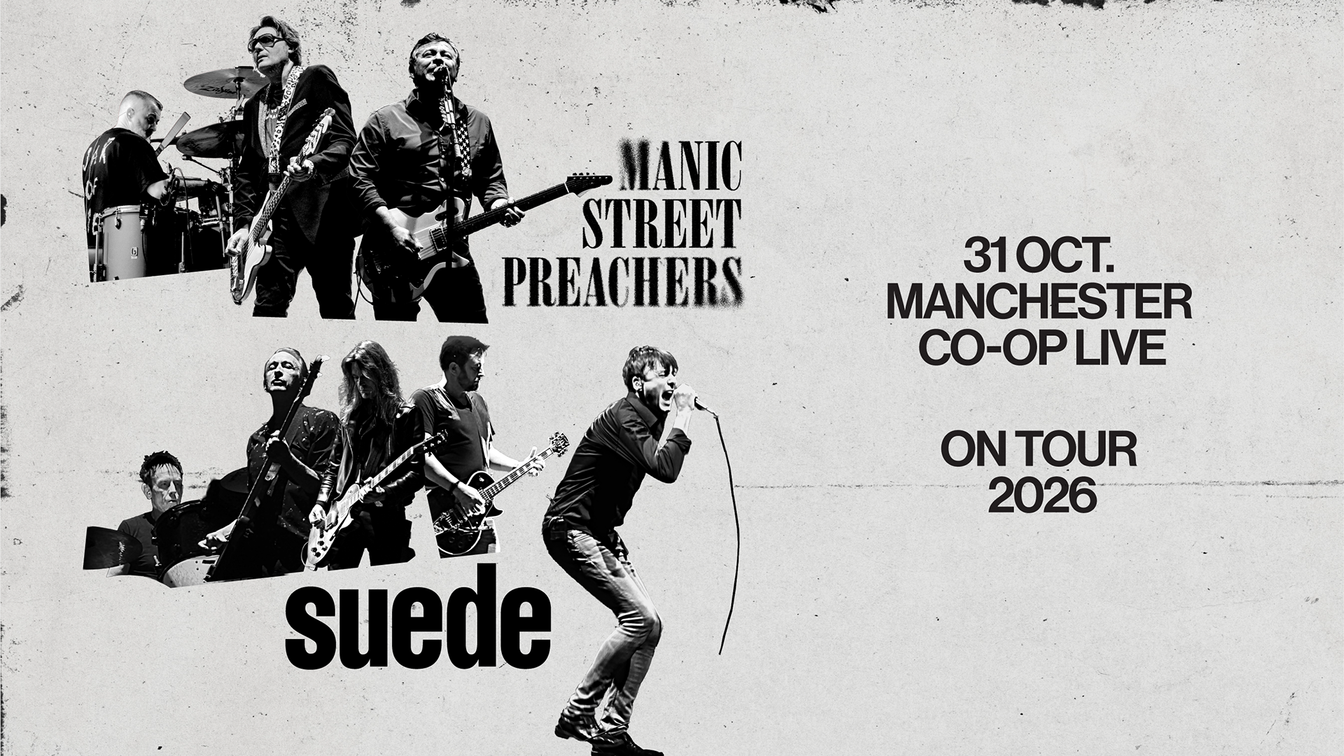 Manic street preachers & Suede vip tickets